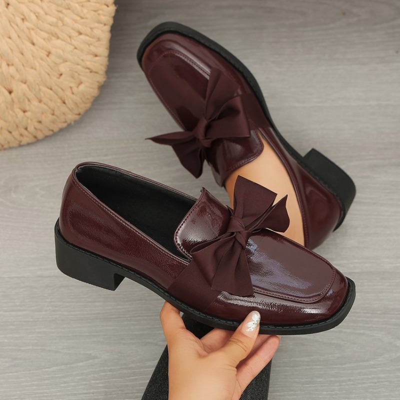 Fashion Bowknot Slip On Loafer - đánh giá và giá Women'S Fashion Shoes